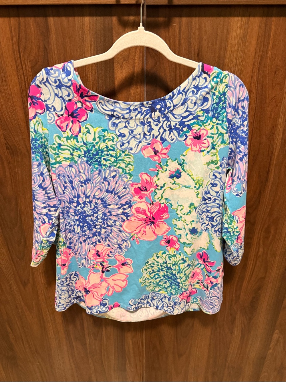 Lilly Pulitzer Back Detail Top, Size XL
